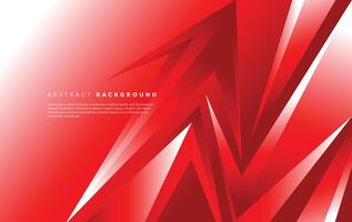 Abstract red modern background gradient color. Red and white gradient suit for presentation design and backdrop. vector