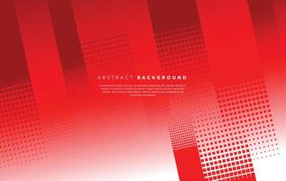 Abstract red modern background gradient color. Red and white gradient suit for presentation design and backdrop. vector