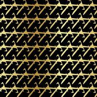 Golden Seamless geometric pattern. Abstract background. Vector Illustration.