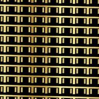 Golden Seamless geometric pattern. Abstract background. Vector Illustration.