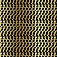 Golden Seamless geometric pattern. Abstract background. Vector Illustration.
