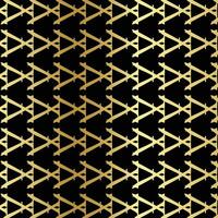 Golden Seamless geometric pattern. Abstract background. Vector Illustration.