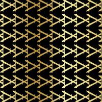 Golden Seamless geometric pattern. Abstract background. Vector Illustration.