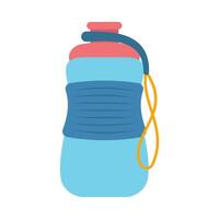 Sports bottle hydro flask water. Sport water bottle vector illustration colorful.