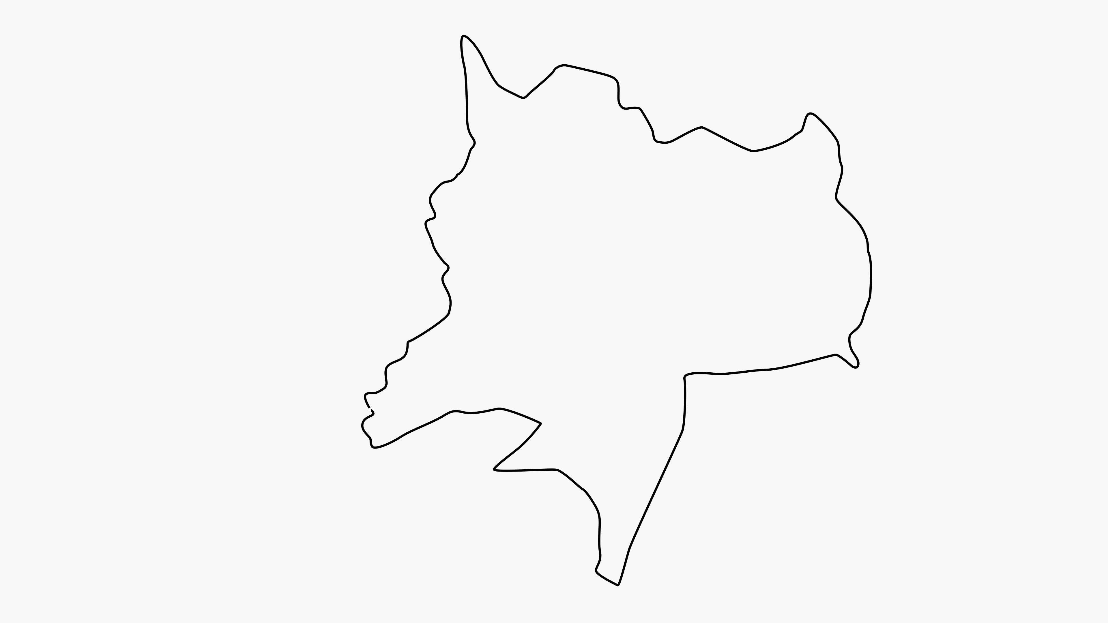 sketch map of Butwal in nepal 42607784 Stock Video at Vecteezy