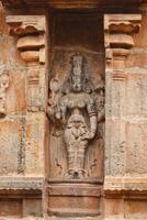 Bas reliefes in Hindu temple. Brihadishwarar Temple. Thanjavur, photo