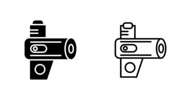 Portable Forced Air Heat Vector Icon