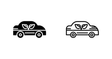 Ecology Car Vector Icon