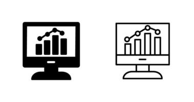 Finance Graph Vector Icon