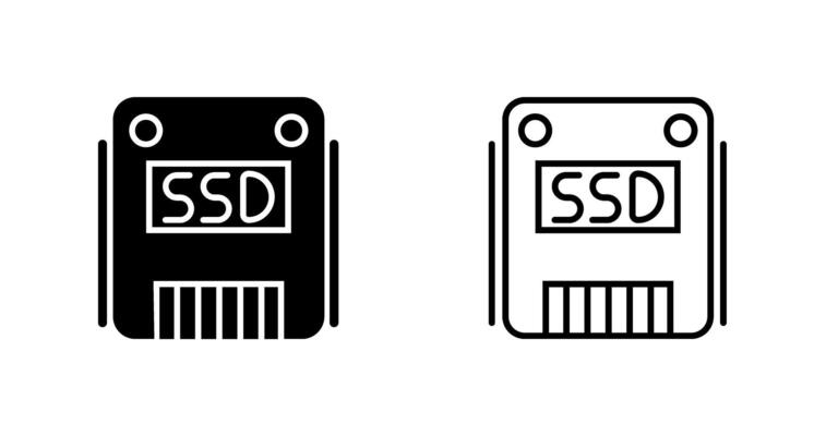 SSD Vector Icon