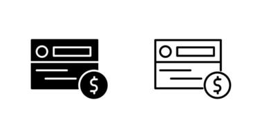 Card Payment Vector Icon