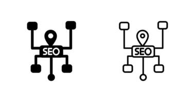 SEO Structure Vector Icon