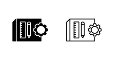 icono de vector de gestión de contenido