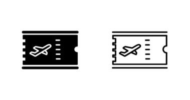 Plane Tickets Vector Icon