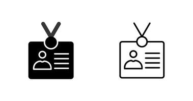 Identity Card Vector Icon