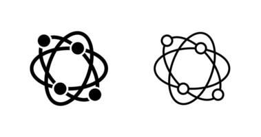 Atomic Structure Vector Icon