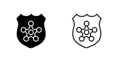 Police Badge Vector Icon