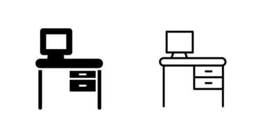 Desk Vector Icon