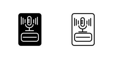 Microphone Vector Icon