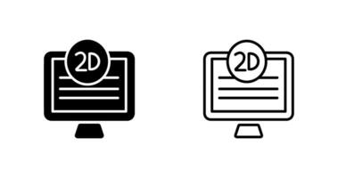 2D Quality Screen Vector Icon