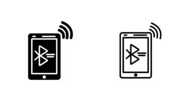 icono de vector de bluetooth