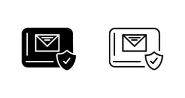 Mail Protection Vector Icon