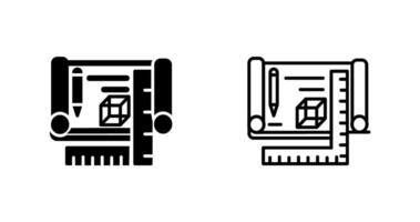 Blueprints Vector Icon