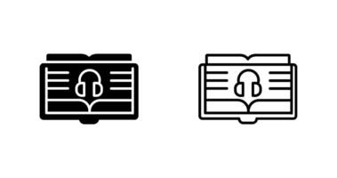 Audio Book Vector Icon