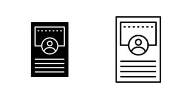 Profile Vector Icon