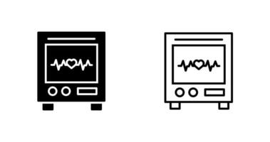 corazón Velocidad máquina vector icono