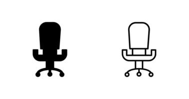 Office Chair III Vector Icon