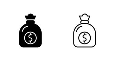 Money Bag Vector Icon