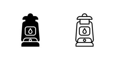 Oil Lamp Vector Icon