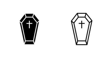 Coffin Vector Icon