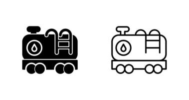 Tank Wagon Vector Icon