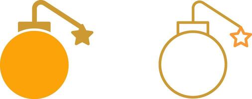 Exploding Cannon Ball Vector Icon