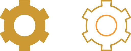 Setting Gear Vector Icon