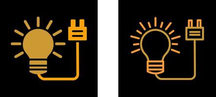 Electric Bulb Vector Icon