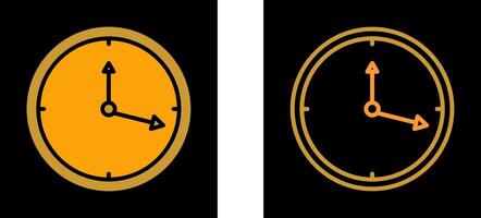 icono de vector de reloj