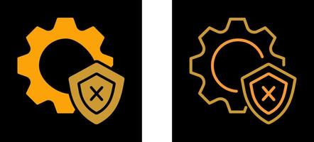 Unprotected Vector Icon