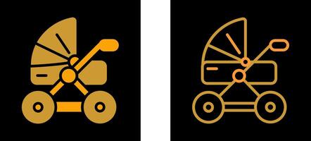 Stroller Vector Icon