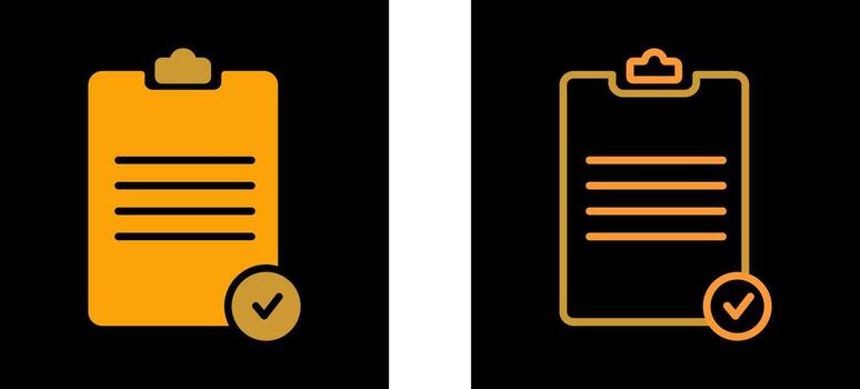 Registered Document Vector Icon