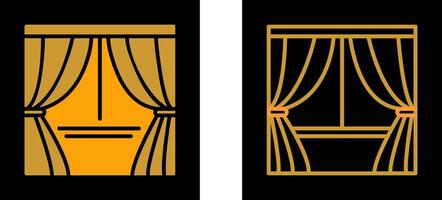 Curtains Vector Icon