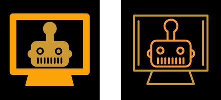 Artificial Bot Vector Icon