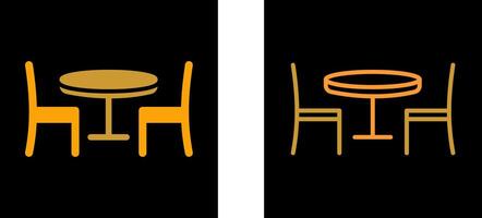 Dining Table Vector Icon