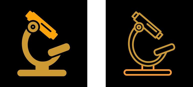 Microscope Vector Icon