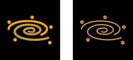 Black Hole Vector Icon