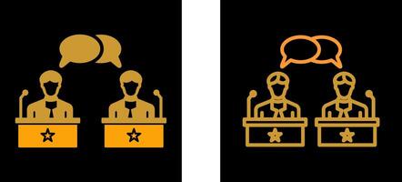 Debate Vector Icon