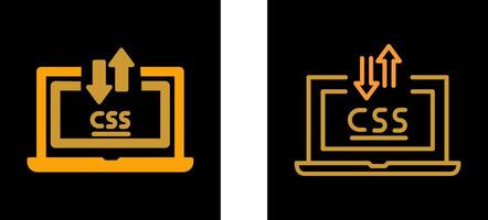 CSS Laptop Vector Icon