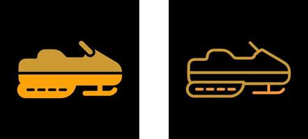 Snowmobile Vector Icon